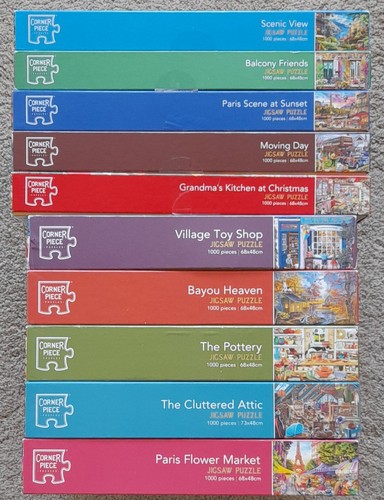 Corner piece 1000 - 1000, jigsaw