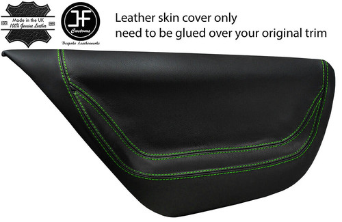 Green stitch rear door card - green, 2x