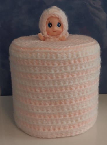 Handmade crochet baby doll - baby,