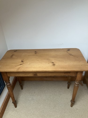 Victorian pine table - victorian,