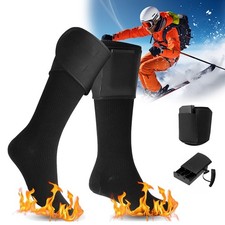 Winter Electric Heated Socks Rechargeable Battery Warm Socks Foot Warmer Outdoor