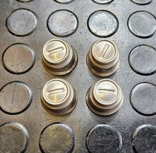 Genuine Rover 25 45 MG MGF TF ZR ZS Locking Wheel Nut Cover Caps X4