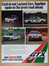 1976 Castrol GTX Oil triumph