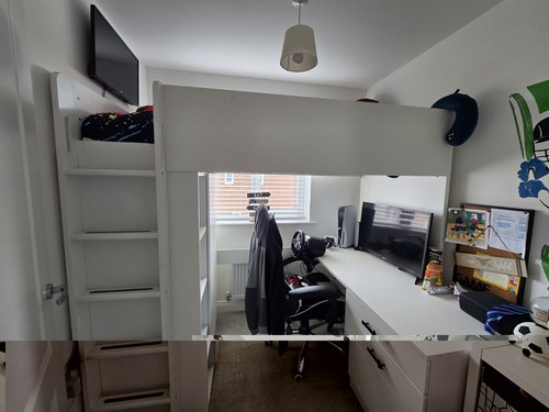 Ikea smastad loft bed with - ikea,