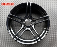 GENUINE BMW M SPORT 3 SERIES 19" E92 E93 313 REAR 9J BLACK ALLOY WHEEL 7844344M