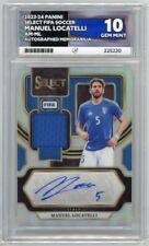 Manuel Locatelli AM-ML Auto Memorabilia Panini 2023-24 Select FIFA Soccer ACE 10