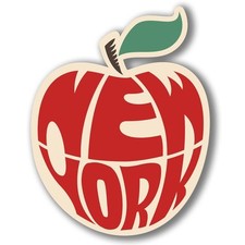 2 x New York Big Apple Vinyl