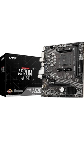 Msi a520m pro - msi, a520m-a