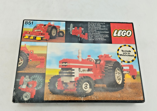 Lego 851 tractor new sealed - lego,