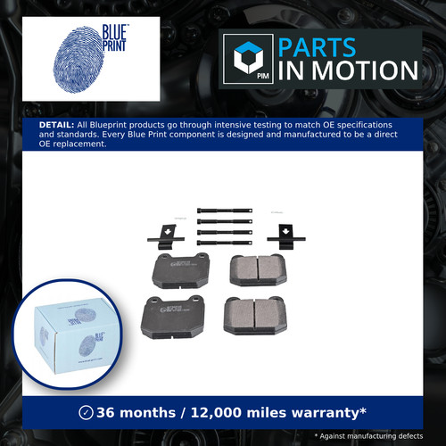 Brake pads set fits opel - pads,