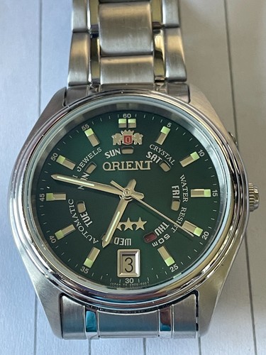 Orient watch tri star em5j - watch,