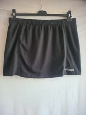Black Netball Short Skirt Size XL Gilbert