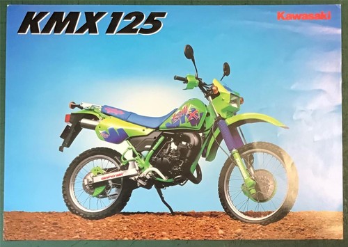 Kawasaki kmx125 motorcycle - kawasaki,
