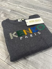 New Kenzo Knitted Jumper Grey