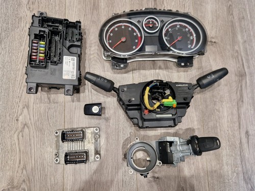 Vauxhall corsa lock kit ecu - d,