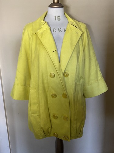 Per una coat 10 yellow - uk,