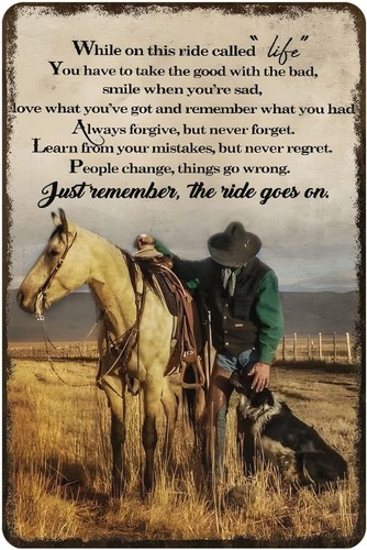 Cowboy horse quote - ,