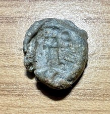 Ancient byzantine lead bulla