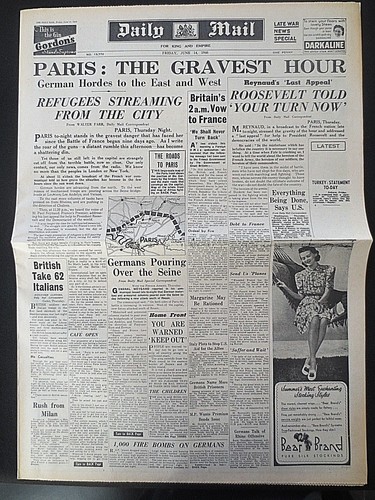 Ww2 newspaper paris the - ww2,