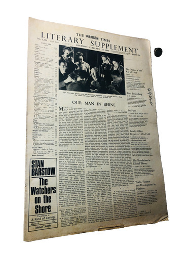 Newspaper the times literary - newspaper,