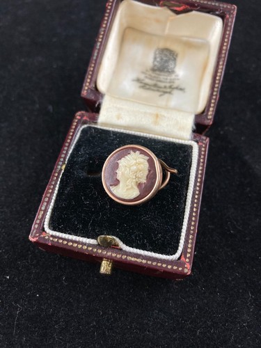 Antique victorian cameo dress - antique,