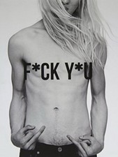 F*CK Y*U by Rankin -  Hardback