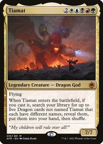 Tiamat custom deck - custom,