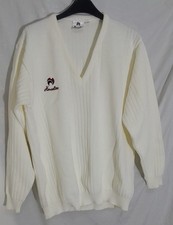 Henselite Bowls Cream Sweater Size 40