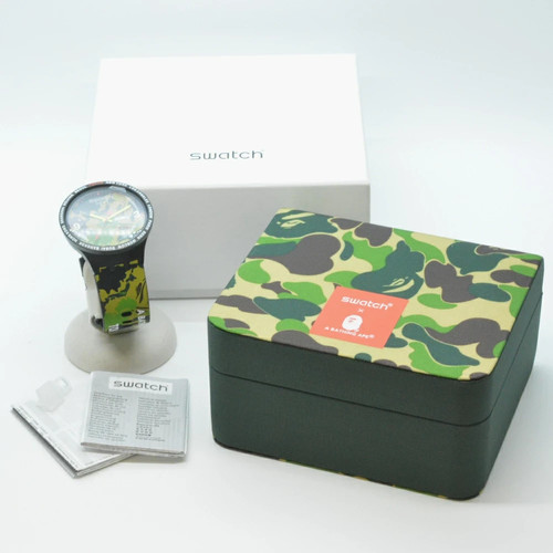 Swatch bape tokyo camouflage - bape,
