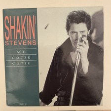 Shakin Stevens 7" My Cutie Cutie Rare Excellent Condition vinyl record 
