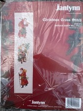 Janlynn Antique Santa Bell Pull Christmas Cross Stitch Kit 102-01 Not Started