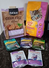 Kitten Food Lot, 2 Big Bags