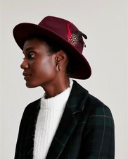 Joules fedora wool hat