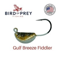 BULK LOT! 30pk Sheepshead Knocker Jigs- Gulf Breeze Fiddler- 1/4oz. - 1/0 Mustad