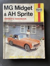 Vintage MG Midget Owners Manual 