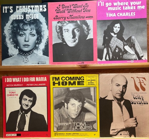 70s sheet music tina - 70s,