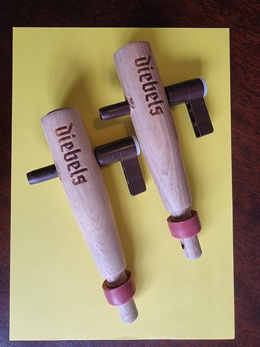 Pair german wooden beer - pair,