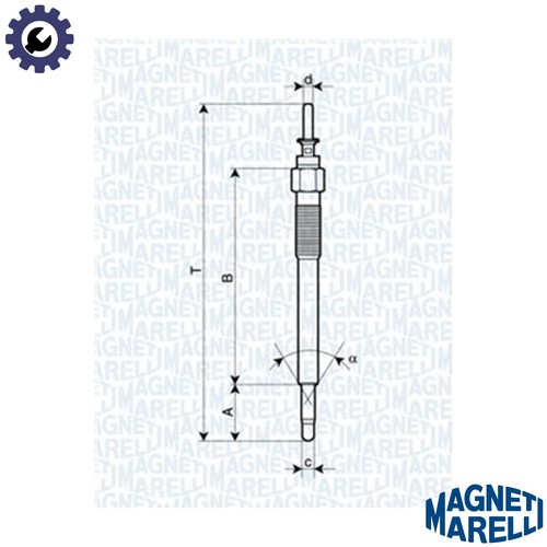 Glow plug 062900076304 for - 4x,