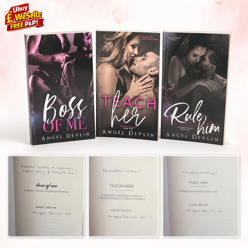 Angel devlin signed books - angel,