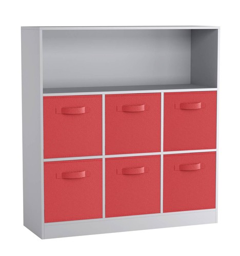 Wide cube bookcase wooden - cube,