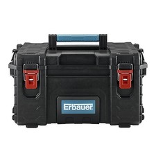 Erbauer Connecx 22.2in Deep Toolbox Stackable IP55 Seal 40kg Capacity