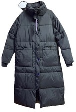 ZARA Long Line Black Quilted