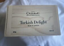 Hotel Chocolat Turkish Delight Wooden Box, Empty