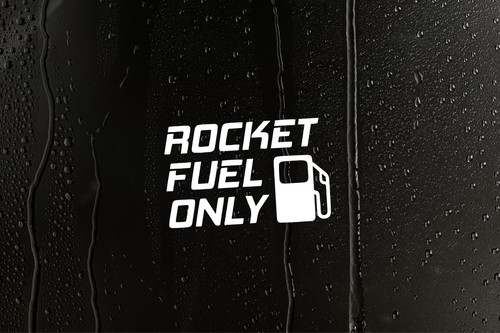 Rocket fuel only van car - rocket,