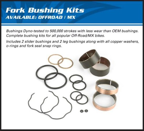 All balls racing fork - balls, bushing