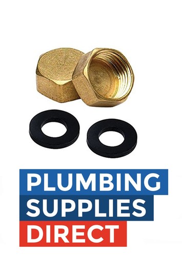 Brass bsp blanking cap - brass,