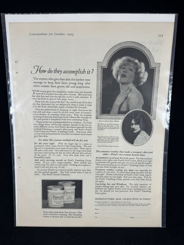 1923 ponds vanishing cream - ponds,