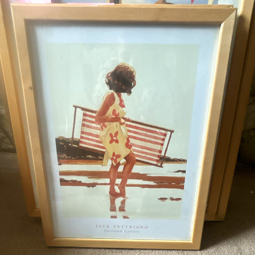 Jack vettriano framed portrait - vettriano,