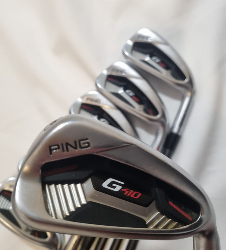 Ping g410 irons sw red - irons, 6-pw+uw+sw