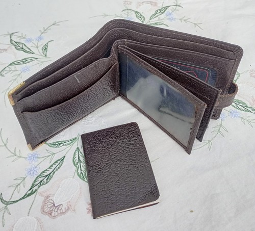 Vintage brown real leather - brown,